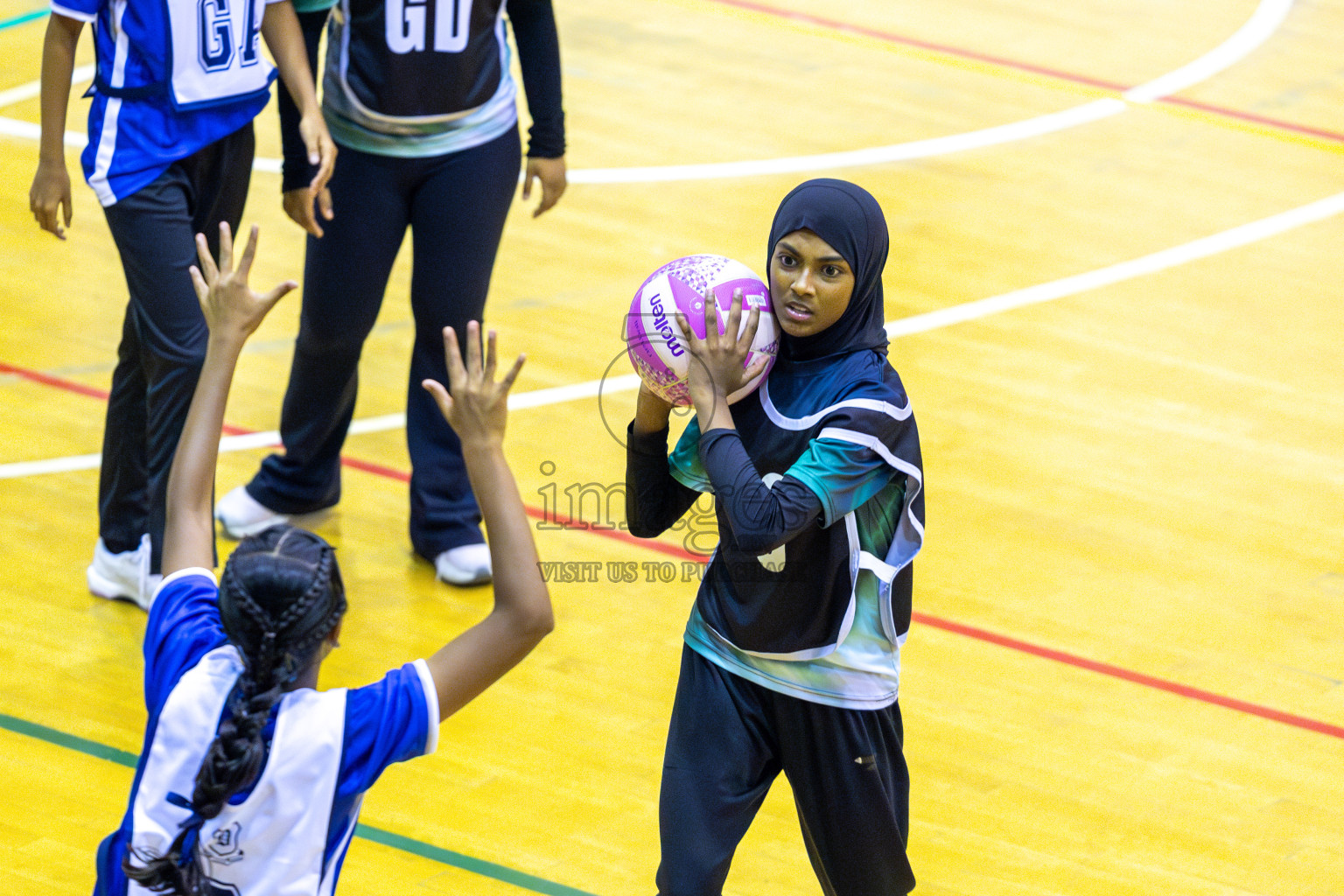 Day 10 of 26th Inter-School Netball Tournament 2025 was held in Social Center Indoor Hall on Tuesday, 28th October 2025. Photos: Ismail Thoriq / images.mv