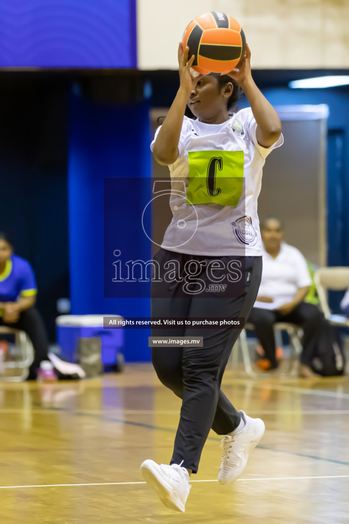 Club Green Streets vs KYRS in the Milo National Netball Tournament 2022 on 21 July 2022, held in Social Center, Male', Maldives. Photographer: Shuu / Images.mv