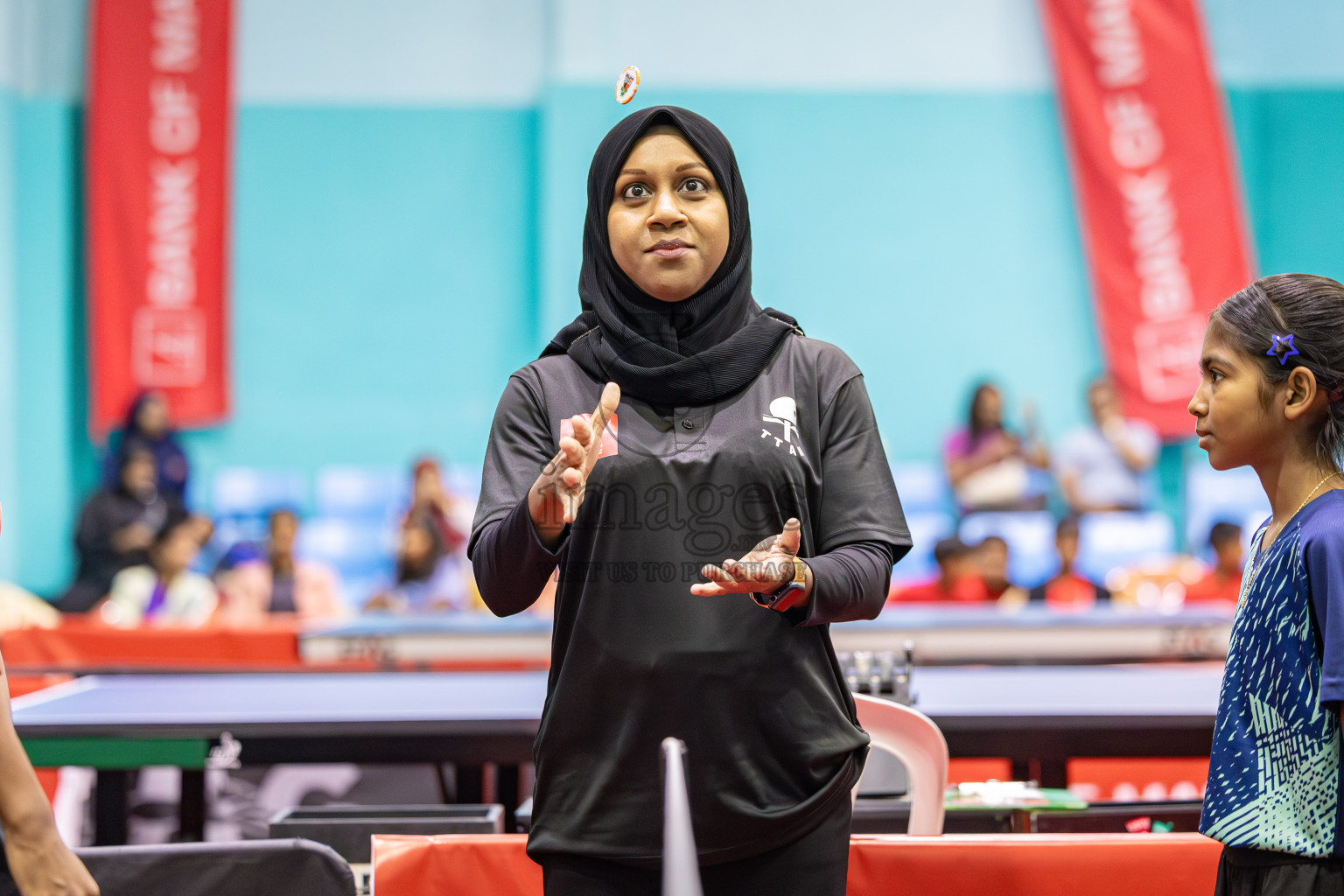 Day 4 of BML 63rd National Table Tennis Tournament 2025 was held on Thursday, 28th August 2025 in Male' TT Hall, Male', Maldives. Photos:  Areef / images.mv