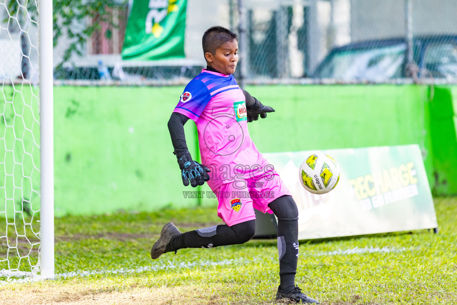 Day 2 of MILO Academy Championship 2025 (U-12) was held at Henveiru Stadium in Male', Maldives on Friday, 2nd May 2025. Photos: Mohamed Mahfooz Moosa / images.mv