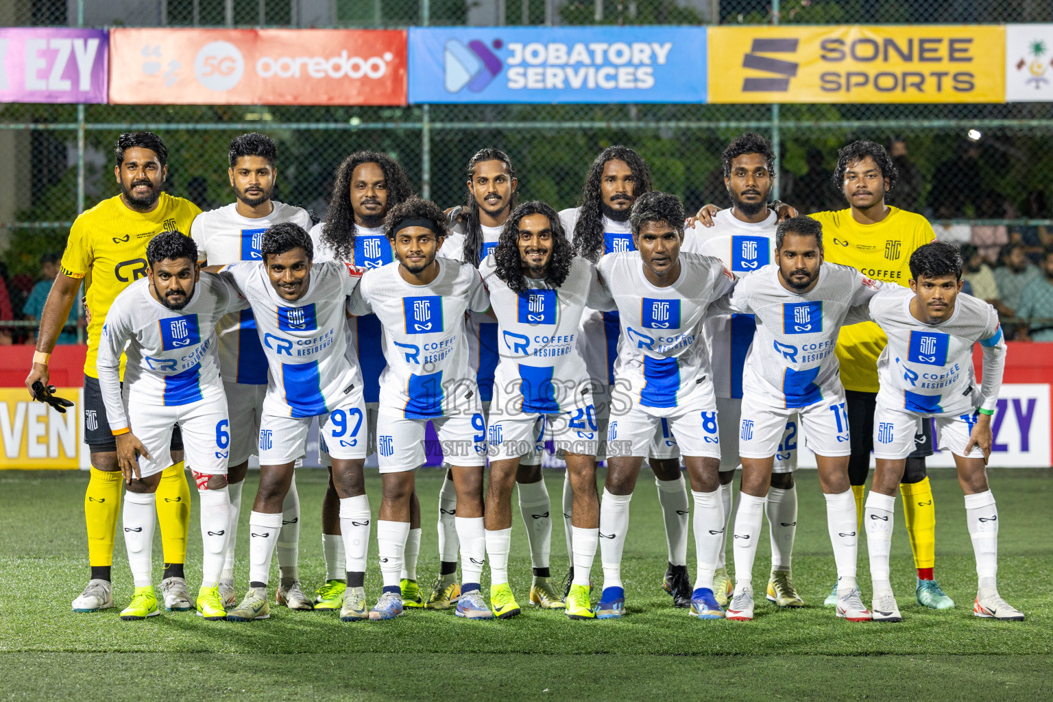 S. Hithadhoo VS S. Maradhoo in Day 7 of Golden Futsal Challenge 2025 was held on Saturday, 11th January 2025, in Hulhumale', Maldives Photos: Hassan Simah / images.mv
