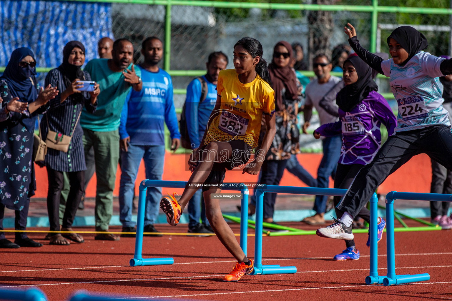 Day 4 of Inter-School Athletics Championship held in Male', Maldives on 26th May 2022. Photos by: Maanish / images.mv