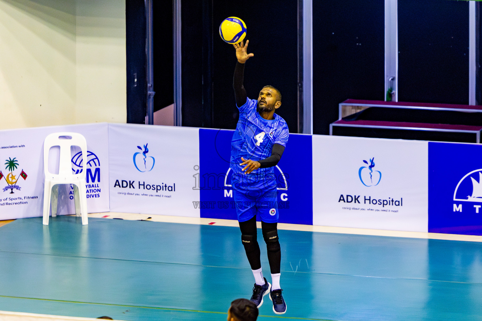 Police Club vs Club HDC in Semi Final of MILO VAM Cup 2024 Men's Division was held in Social Center Indoor Hall on Friday, 1st September 2024. Photos: Nausham Waheed / images.mv