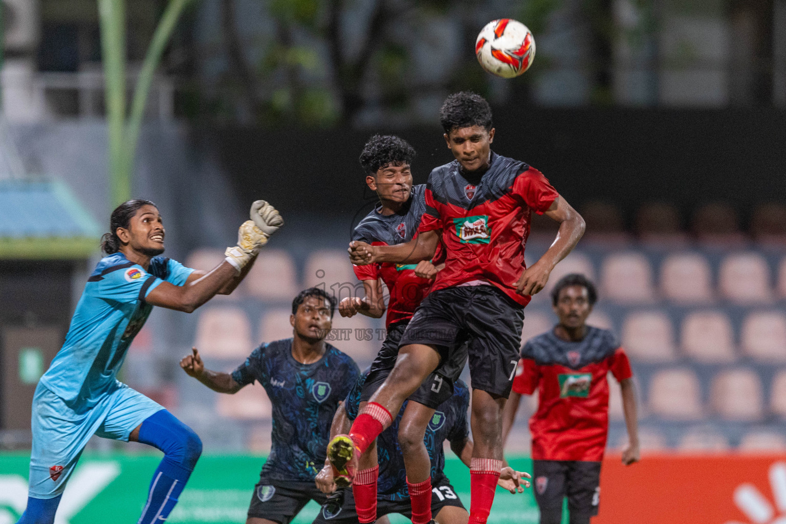 Super United Sports vs TC Sports Club in the Final of Under 19 Youth Championship 2024 was held at National Stadium in Male', Maldives on Monday, 1st July 2024. Photos: Ismail Thoriq  / images.mv