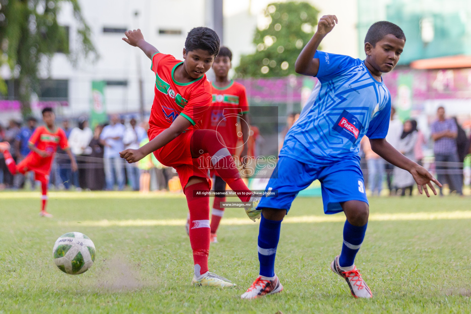 Day 1 of MILO Academy Championship 2023 (U12) was held in Henveiru Football Grounds, Male', Maldives, on Friday, 18th August 2023. 
Photos: Shuu Abdul Sattar / images.mv