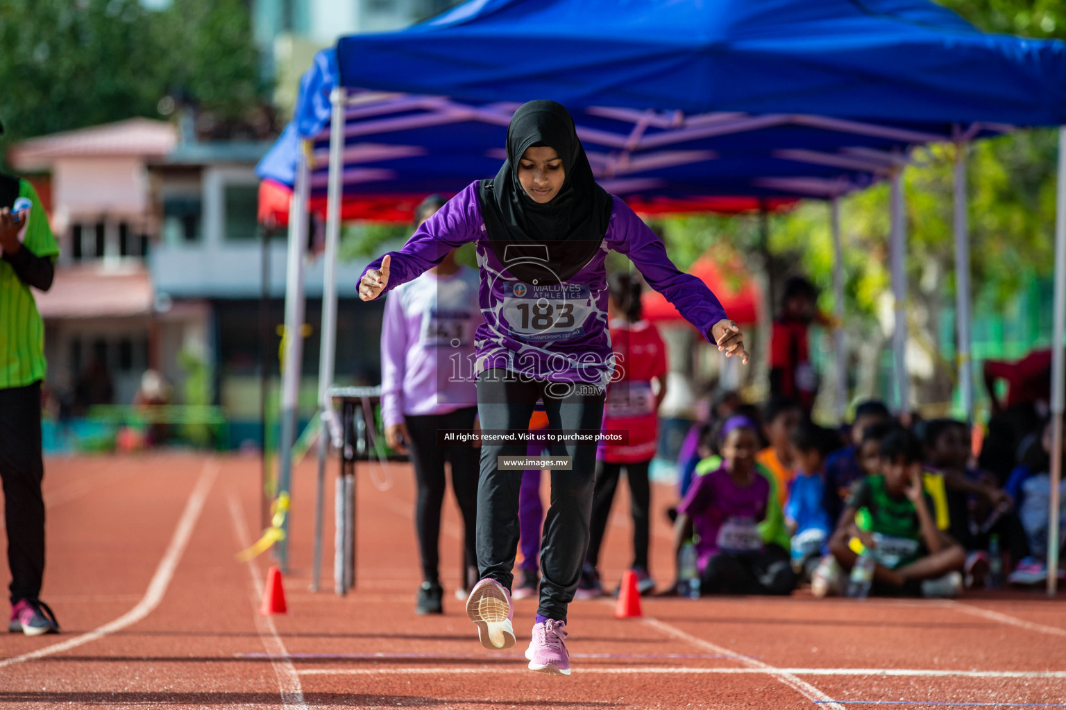 Day 4 of Inter-School Athletics Championship held in Male', Maldives on 26th May 2022. Photos by: Nausham Waheed / images.mv