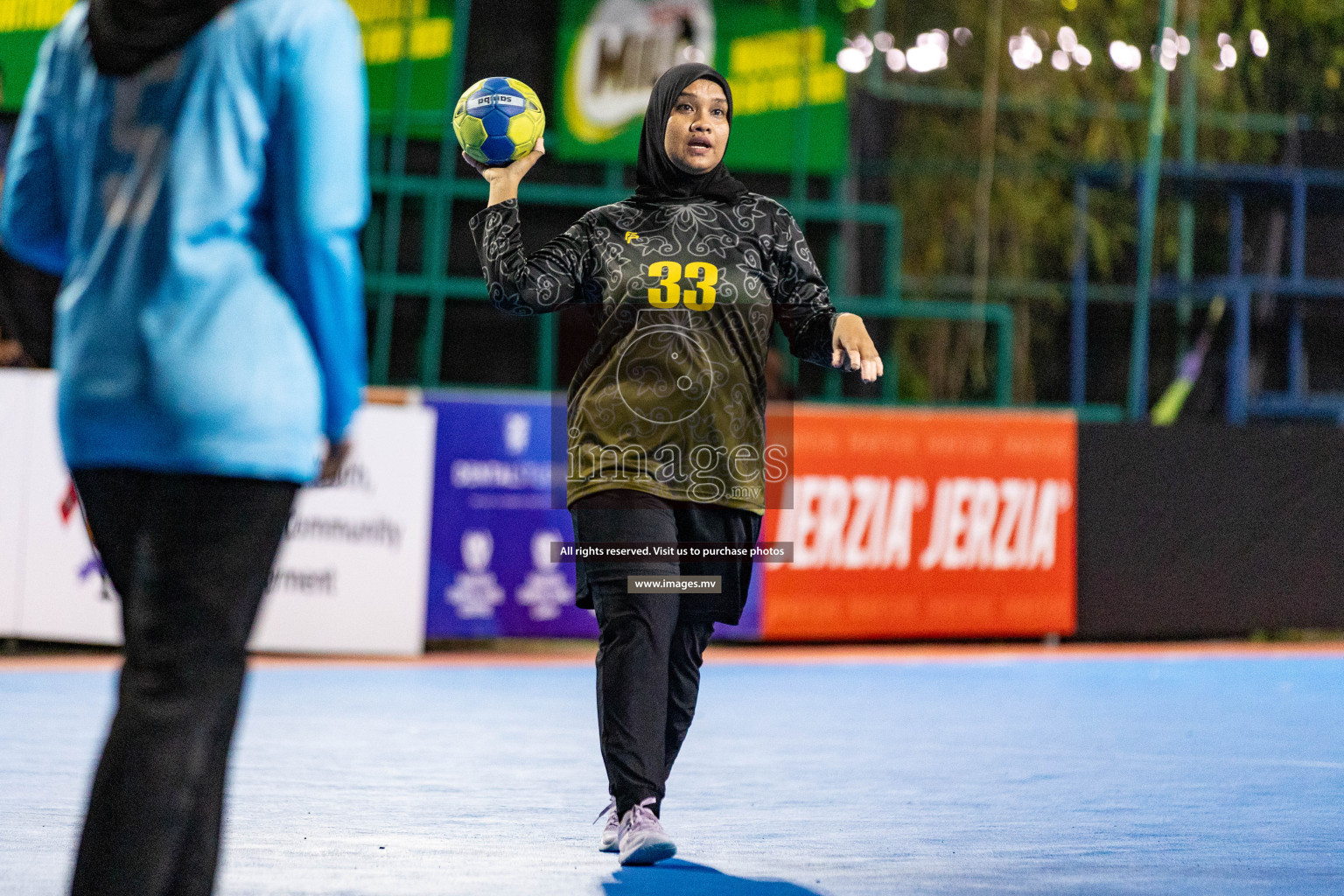 Day 5 of 7th Inter-Office/Company Handball Tournament 2023, held in Handball ground, Male', Maldives on Tuesday, 19th September 2023 Photos: Nausham Waheed/ Images.mv