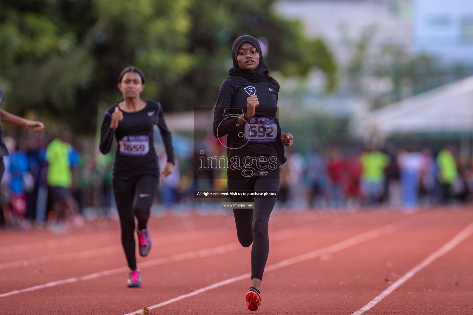 Day 4 of Inter-School Athletics Championship held in Male', Maldives on 26th May 2022. Photos by: Nausham Waheed / images.mv