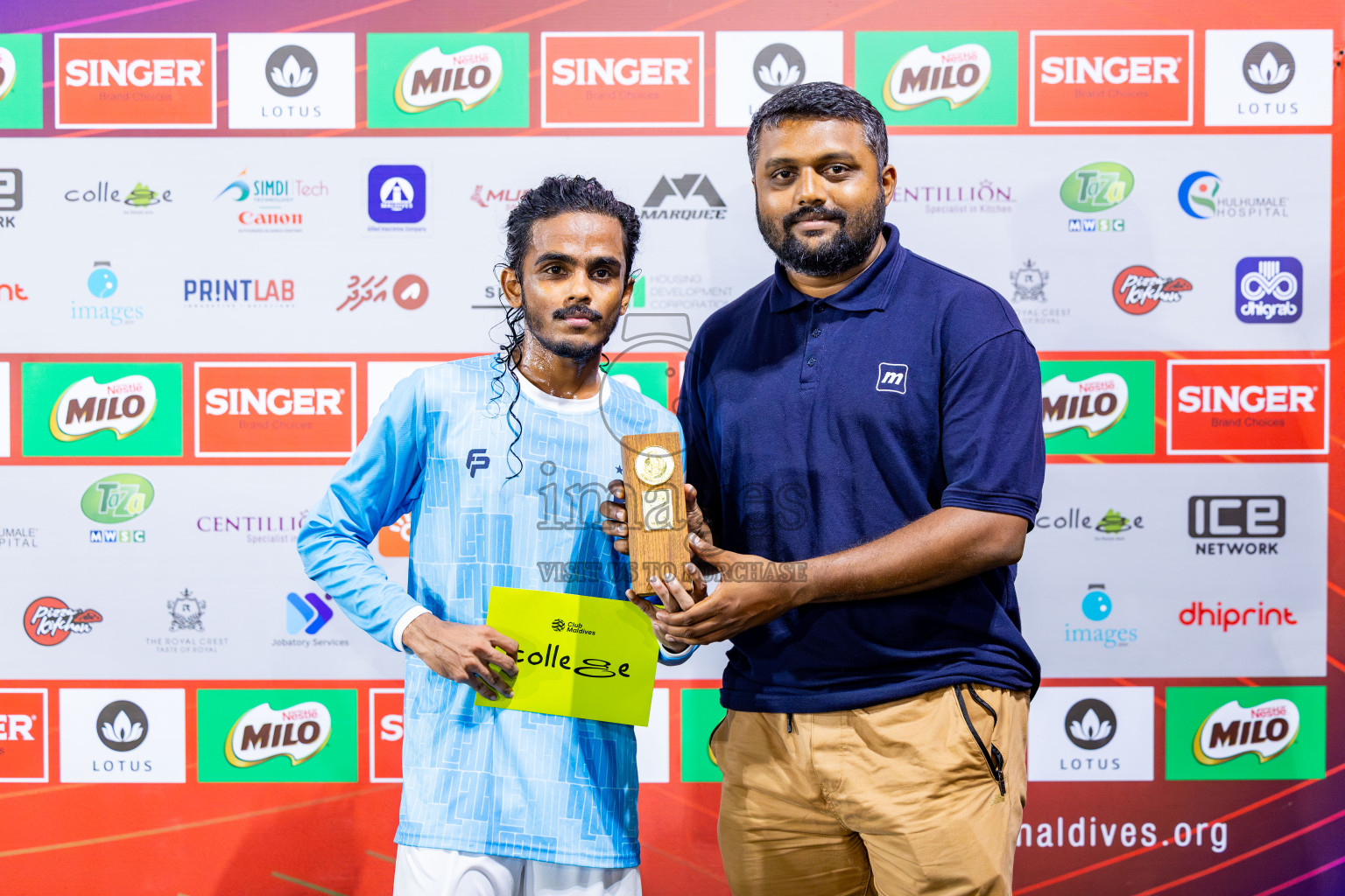 MACL vs BAROS MALDIVES in Club Maldives Cup 2024 held in Rehendi Futsal Ground, Hulhumale', Maldives on Tuesday, 1st October 2024. Photos: Nausham Waheed / images.mv