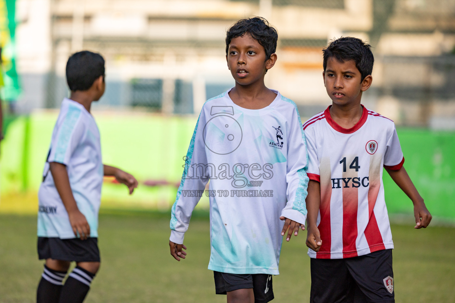 Day 2 of MILO Academy Championship 2025 was held on Friday, 14th February 2025 in Henveiru Stadium. 
Photos: Hassan Simah / Images.mv