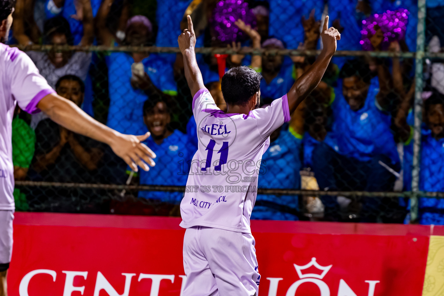 Hulhumale Hospital vs Team MCC in Day 10 of Club Maldives Cup Classic 2025 was held in Rehendi Futsal Ground, Hulhumale', Maldives on Wednesday, 24th September 2025. Photos: Nausham Waheed / images.mv