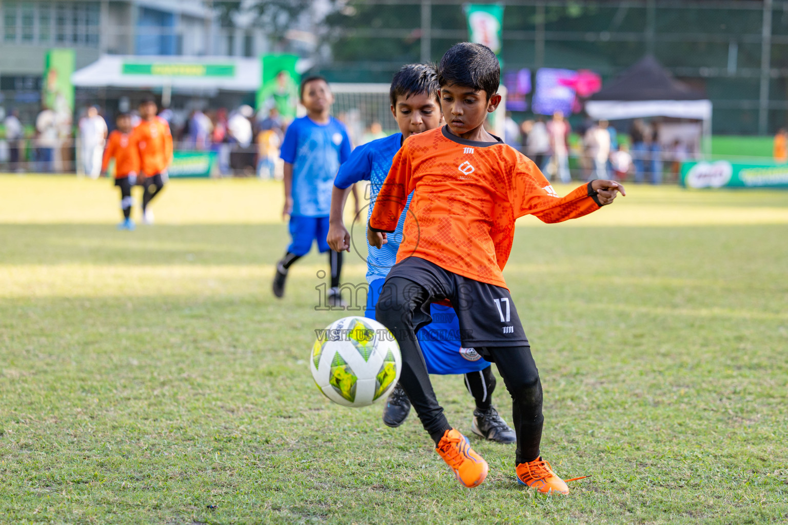 Day 2 of MILO Academy Championship 2025 was held on Friday, 14th February 2025 in Henveiru Stadium. 
Photos: Hassan Simah / Images.mv