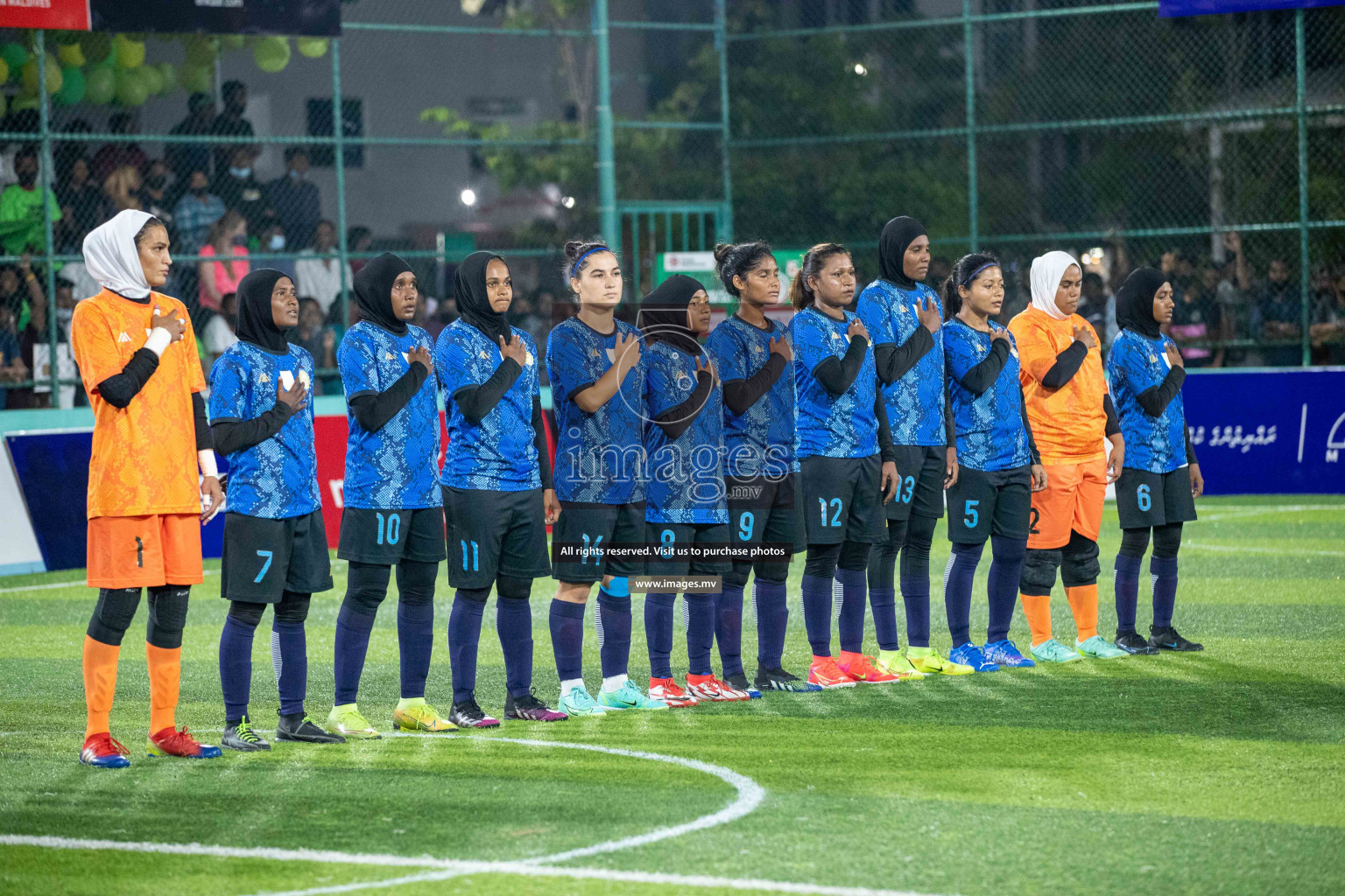 orts Limited vs WAMCO - in the Finals 18/30 Women's Futsal Fiesta 2021 held in Hulhumale, Maldives on 18 December 2021. Photos by Shuu Abdul Sattar