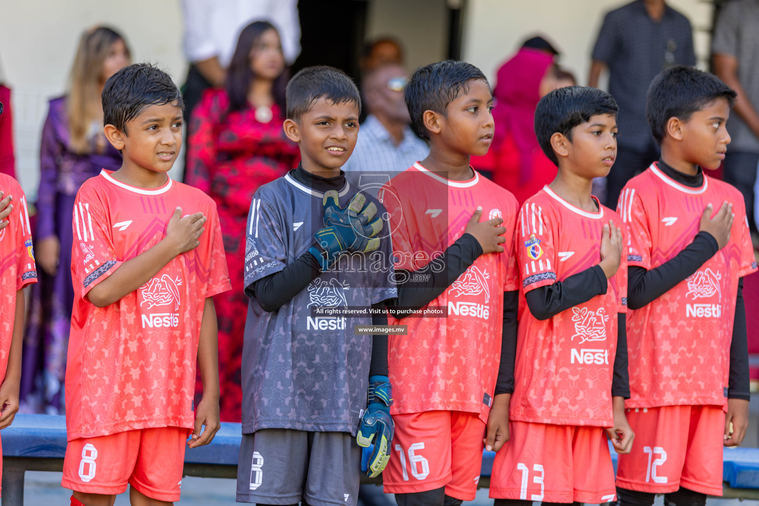 Day 4 of Nestle Kids Football Fiesta, held in Henveyru Football Stadium, Male', Maldives on Saturday, 14th October 2023
Photos: Ismail Thoriq / images.mv