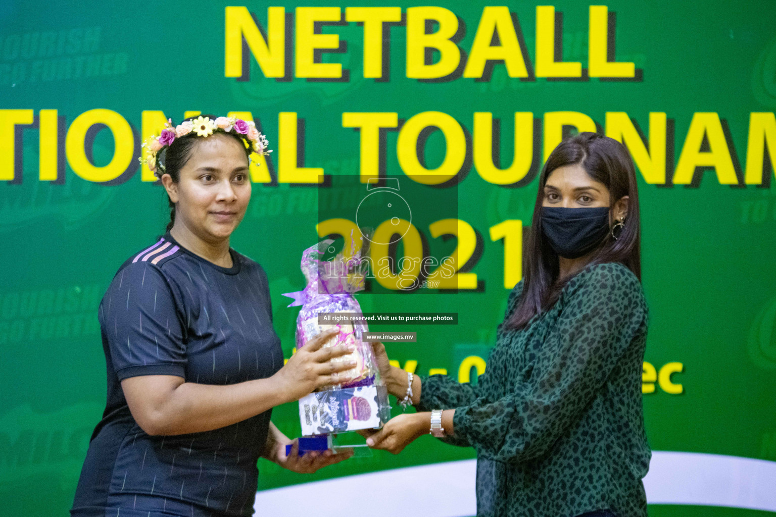 Kulhudhuffushi Youth & R.C vs Club Green Streets in the Finals of Milo National Netball Tournament 2021 (Women's) held on 5th December 2021 in Male', Maldives Photos: Ismail Thoriq / images.mv