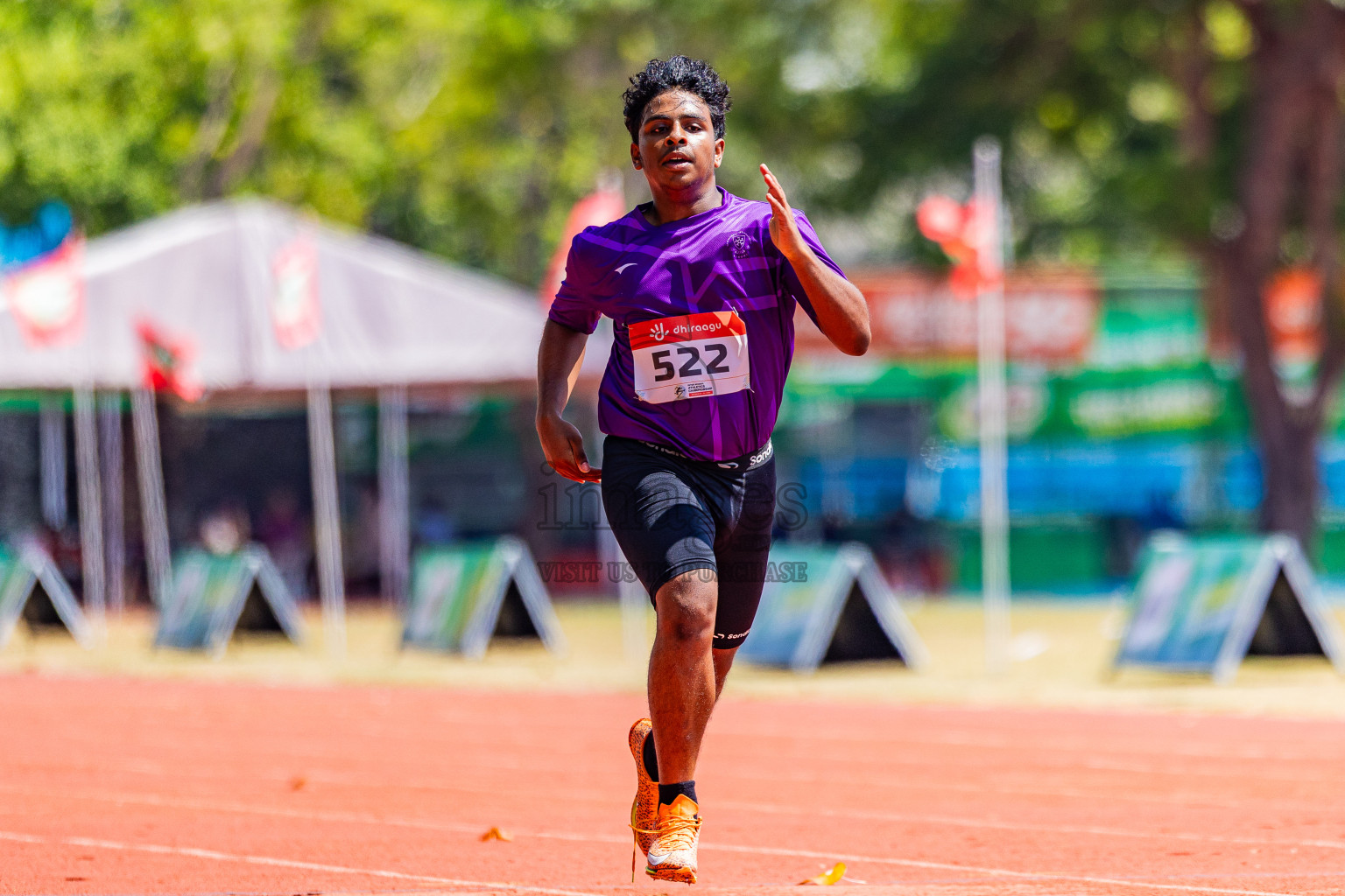 Day 2 of Inter-school Athletics Championship 2025 held in Ekuveni Synthetic Track, Male', Maldives on Tuesday, 07th October 2025. Photos by: Areef Adam / Images.mv