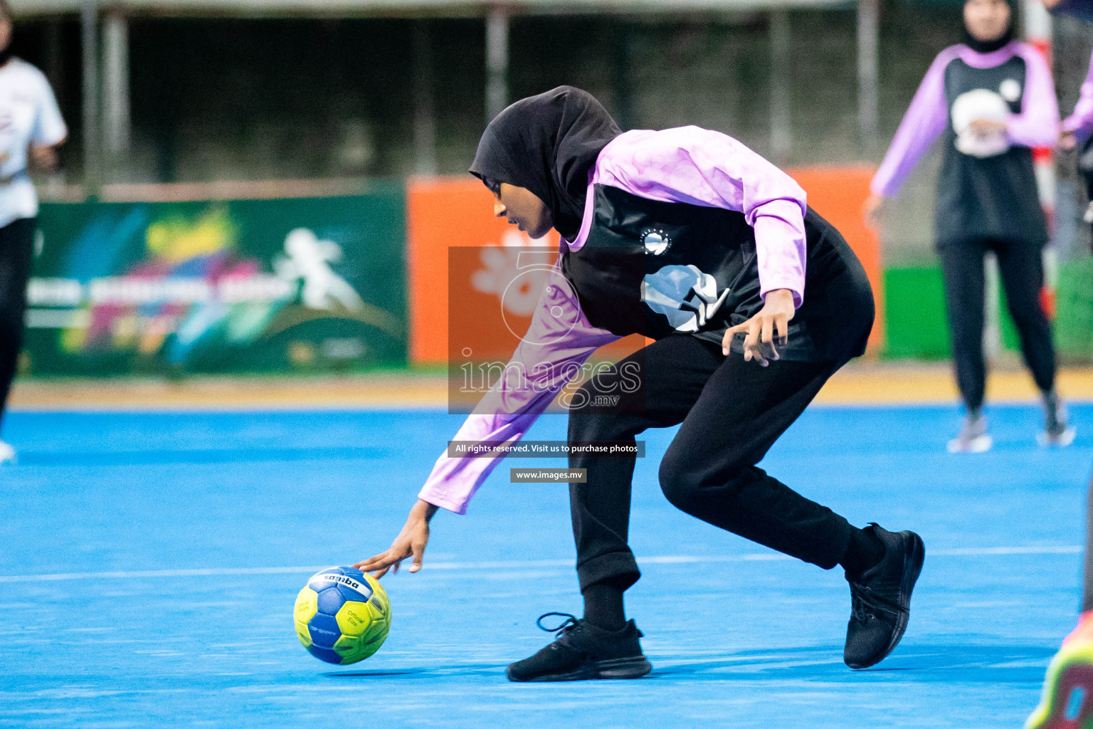 Day 5 of 6th MILO Handball Maldives Championship 2023, held in Handball ground, Male', Maldives on Friday, 24th May 2023 Photos: Shuu Abdul Sattar/ Images.mv