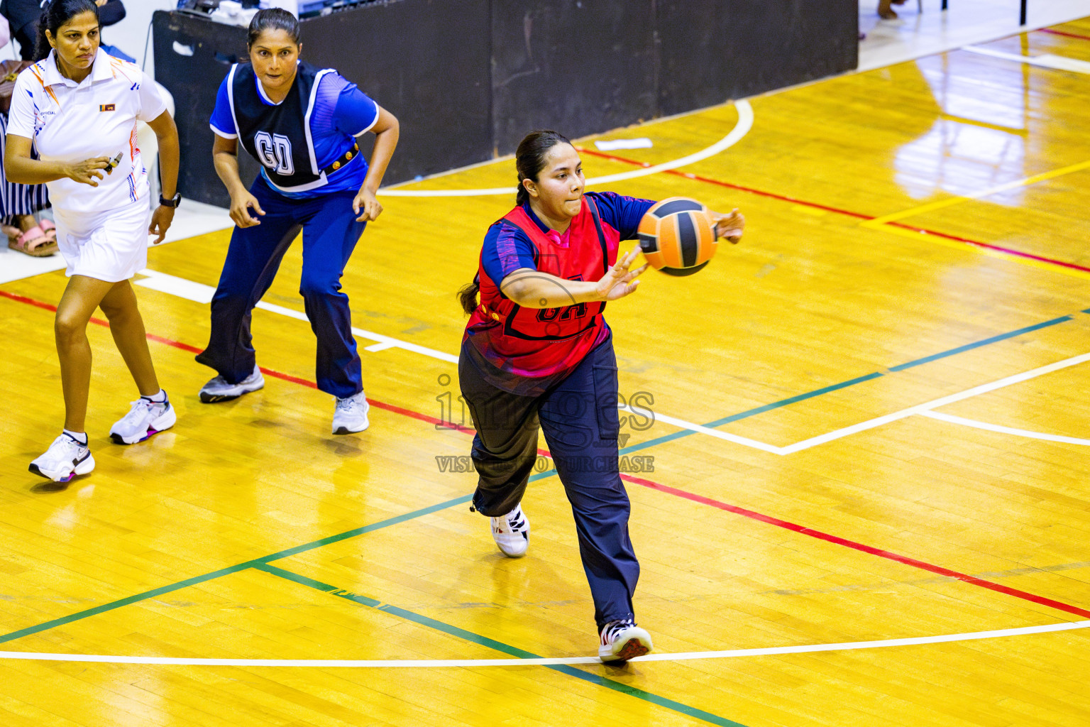 MV Netters vs Club Matrix in Day 3 of 21st National Netball Tournament was held in Social Canter at Male', Maldives on Saturday, 18th May 2024. Photos: Nausham Waheed / images.mv