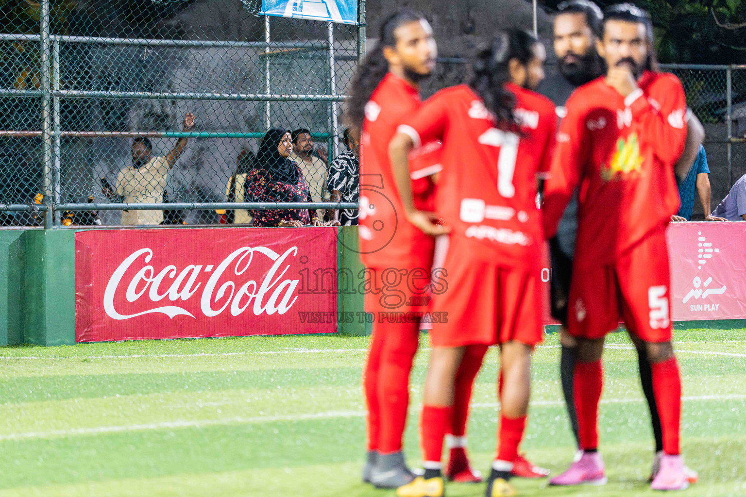 Kanmathi FC VS Maahinne United in Day 4 - Fonadhoo Youth Futsal Challenge 2025 held in Fonadhoo Futsal Stadium, L. Fonadhoo, Maldives on Wednesday, 29th October 2025 Photos: Arif Rasheed / images.mv
