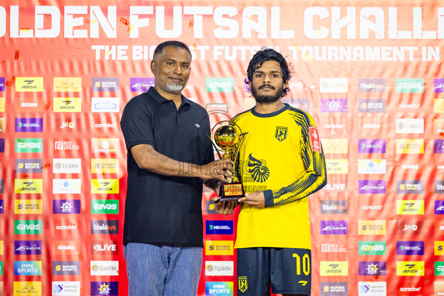 Lh Naifaru vs Lh Kurendhoo in Lhaviyani Atoll Finals Day 26 of Golden Futsal Challenge 2025 was held on Thursday , 30th January 2025, in Hulhumale', Maldives. Photos: Nausham Waheed / images.mv