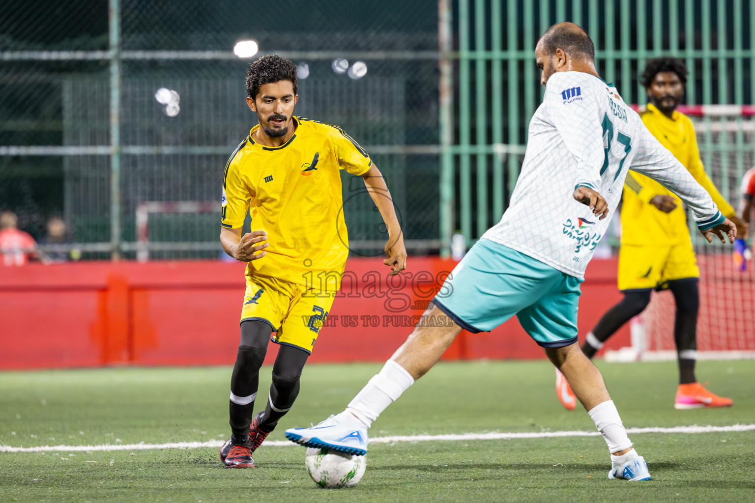 Dharumavantha vs The Hawks in Day 5 of Office League 2025 was held on Sunday, 20th April 2025 in Hulhumale', Maldives.
Photos: Ismail Thoriq / images.mv