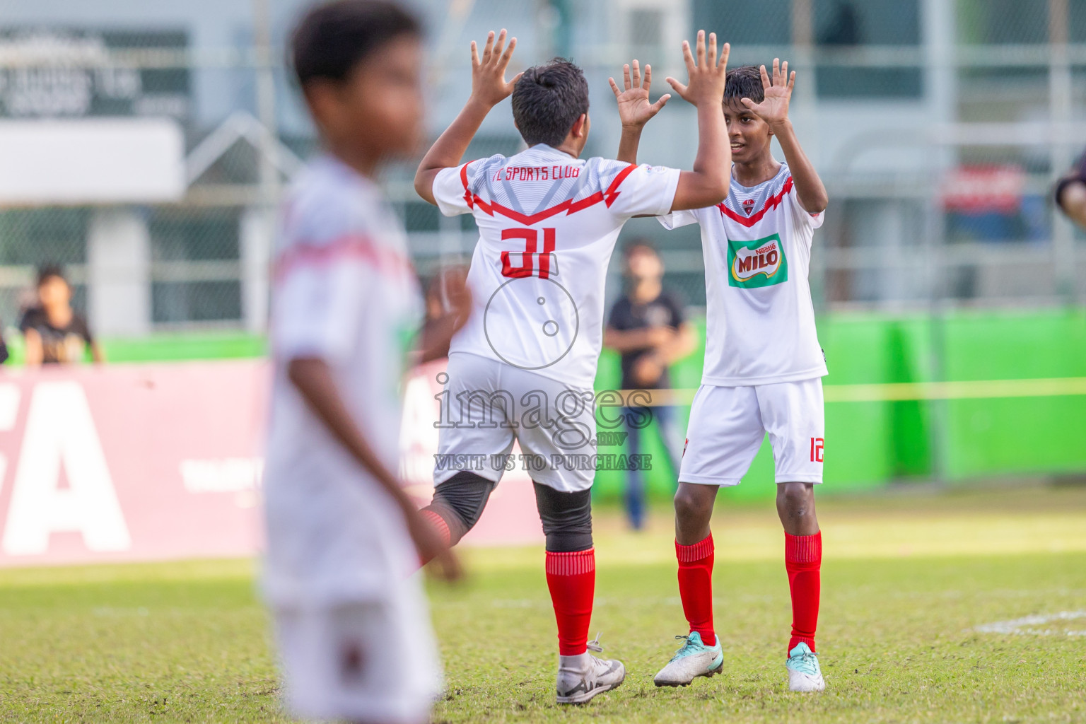 Dhivehi Youth League 2024 - Day 1. Matches held at Henveiru Stadium on 21st November 2024 , Thursday. Photos: Shuu Abdul Sattar/ Images.mv