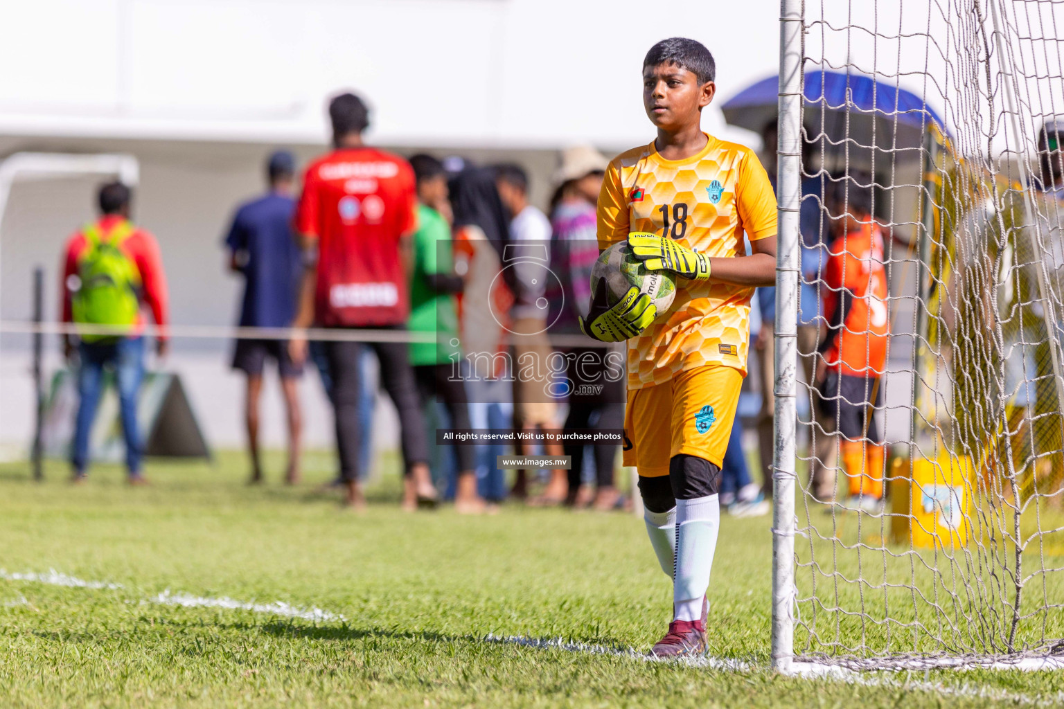 Day 1 of MILO Academy Championship 2023 (U12) was held in Henveiru Football Grounds, Male', Maldives, on Friday, 18th August 2023. 
Photos: Ismail Thoriq / images.mv