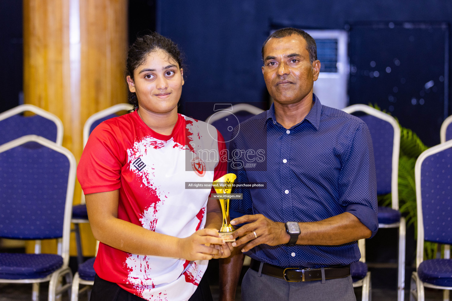 Day 10 of 24th Interschool Netball Tournament 2023 was held in Social Center, Male', Maldives on 5th November 2023. Photos: Nausham Waheed / images.mv