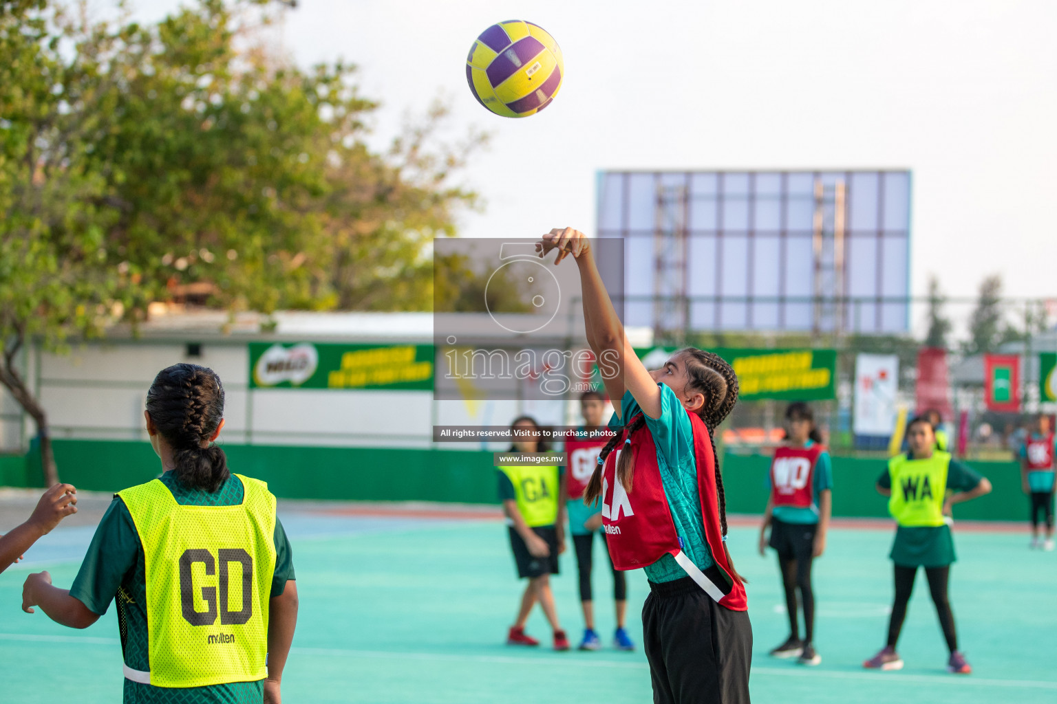 Day 7 of Junior Netball Championship 2022 on 11th March 2022 held in Male', Maldives. Photos by Nausham Waheed & Hassan Simah