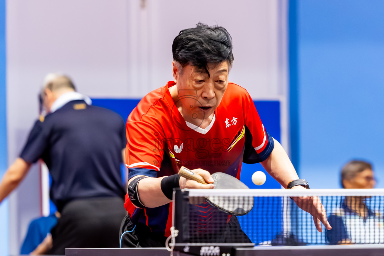 Day 4 of 1st Thoddoo Masters Table Tennis Tournament was held on Sunday, 24th August 2025 in AA Thoddoo, Maldives. Photos: Nausham Waheed / images.mv
