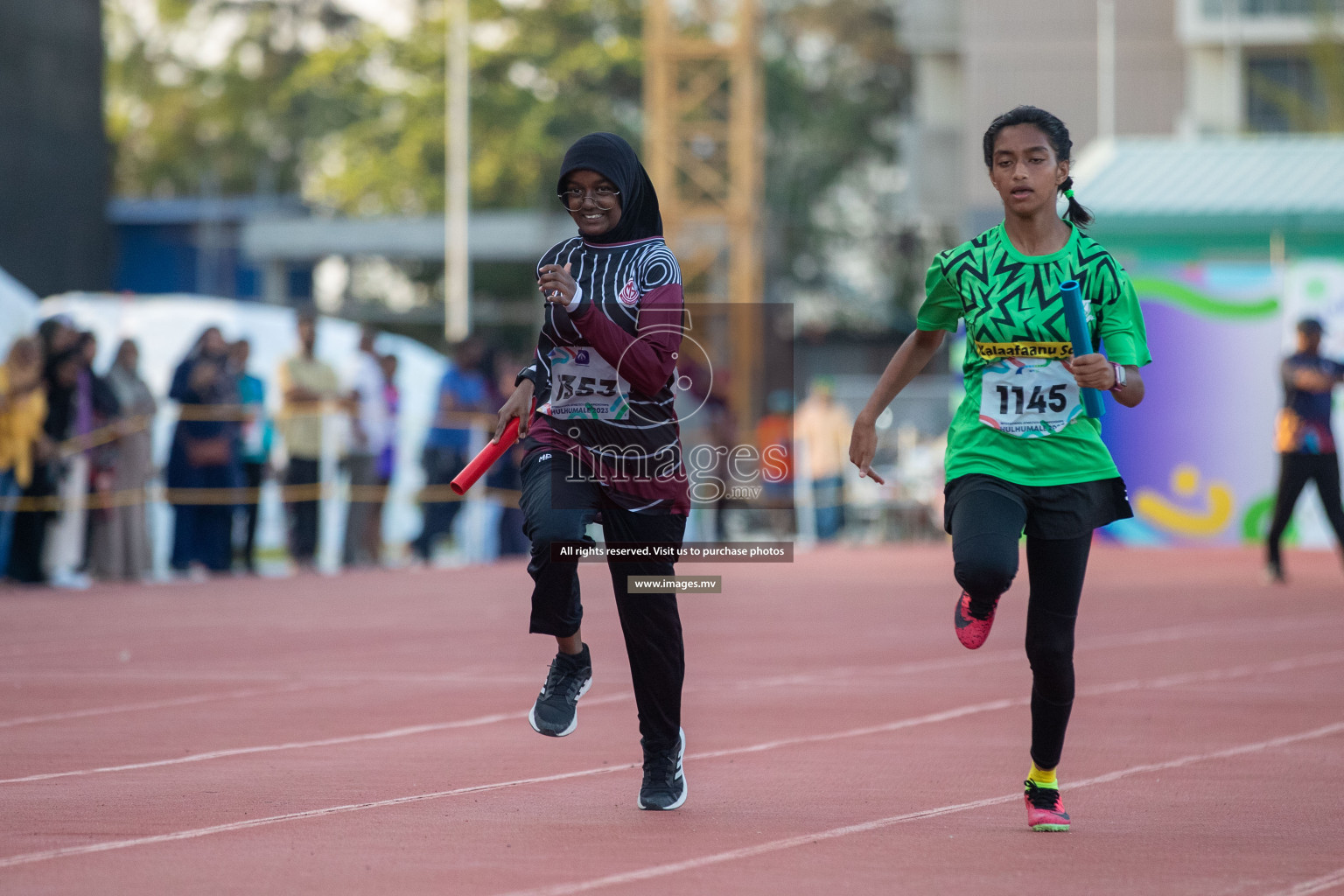 Day five of Inter School Athletics Championship 2023 was held at Hulhumale' Running Track at Hulhumale', Maldives on Wednesday, 18th May 2023. Photos: Nausham Waheed / images.mv