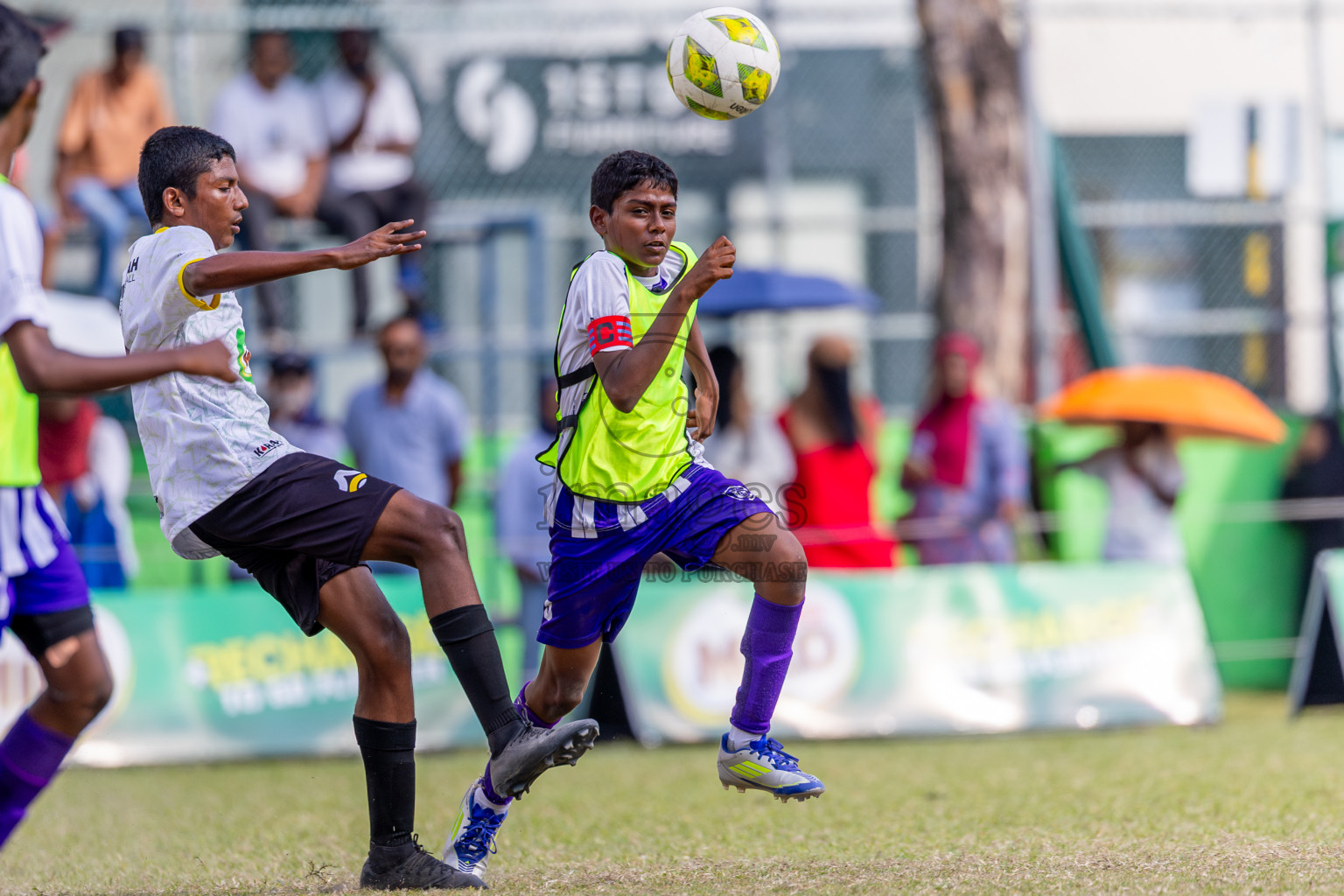 Day 4 of MILO Academy Championship 2025 (U14) was held on Sunday, 2nd November 2025 at Henveiru Football Grounds, Male', Maldives . 
Photos: Ismail Thoriq / images.mv