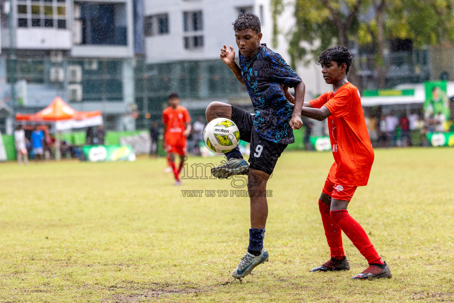 Day 4 of MILO Academy Championship 2024 (U-14) was held in Henveyru Stadium, Male', Maldives on Sunday, 3rd November 2024.
Photos: Ismail Thoriq /  Images.mv