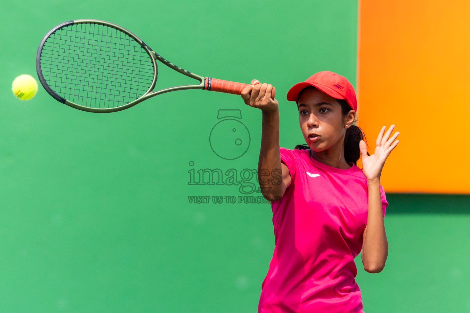 Day 8 of ATF Maldives Junior Open Tennis was held in Male' Tennis Court, Male', Maldives on Thursday, 19th December 2024. Photos: Nausham Waheed/ images.mv