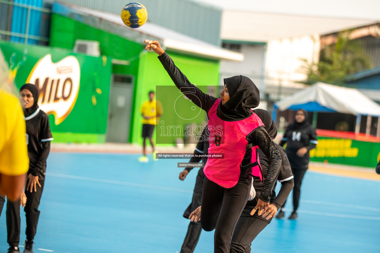 Day 12 of Milo 6th Inter Office Handball Tournament 2022 - Photos by Hassan Simah