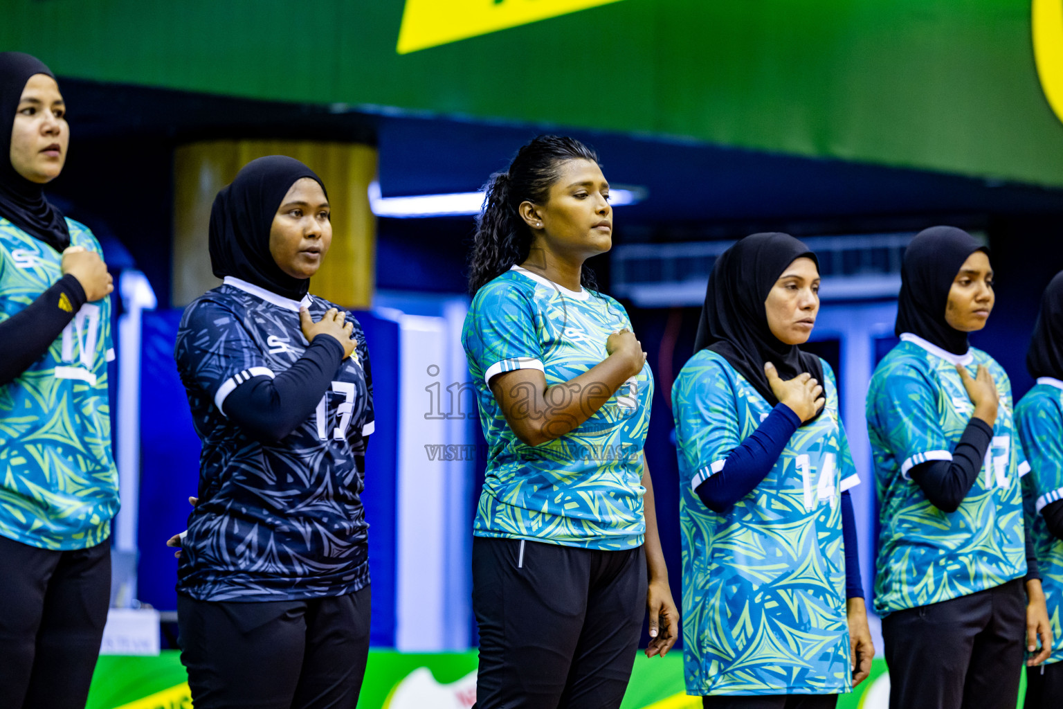 Semi Final of Women's Division of Milo VAM Cup 2024 held in Male', Maldives on Friday, 12th July 2024 at Social Center Indoor Hall Photos By: Nausham Waheed / images.mv