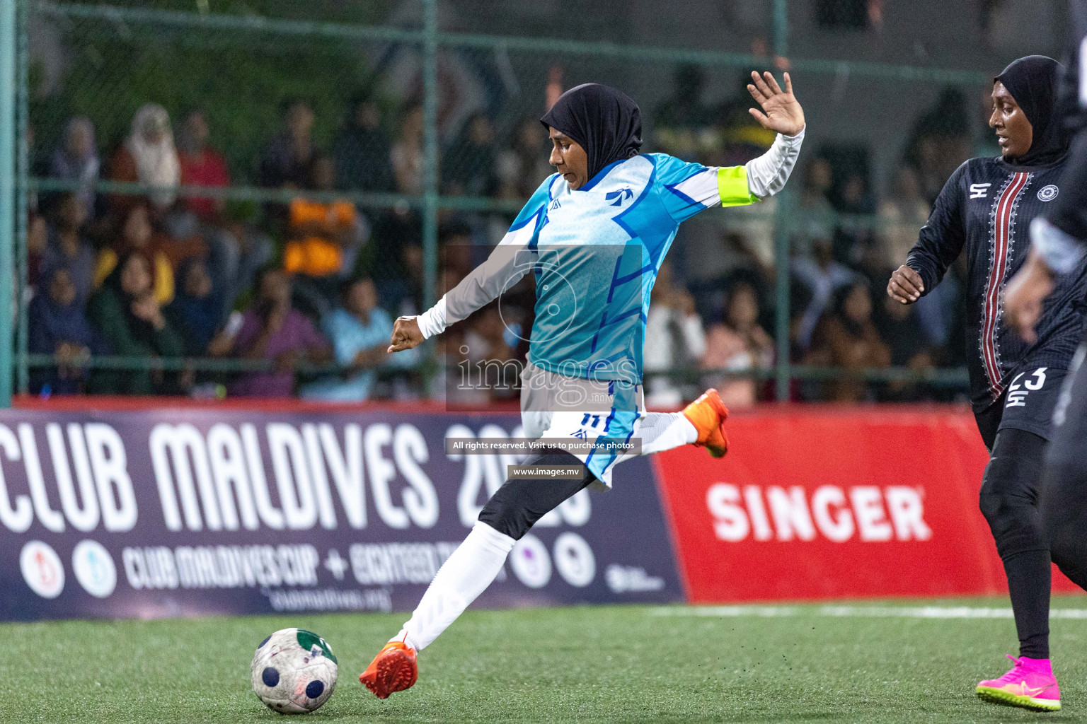 Prison Club vs Team MACL in Eighteen Thirty 2023 Classic held in Hulhumale, Maldives, on Monday, 14th August 2023. Photos: Nausham Waheed / images.mv