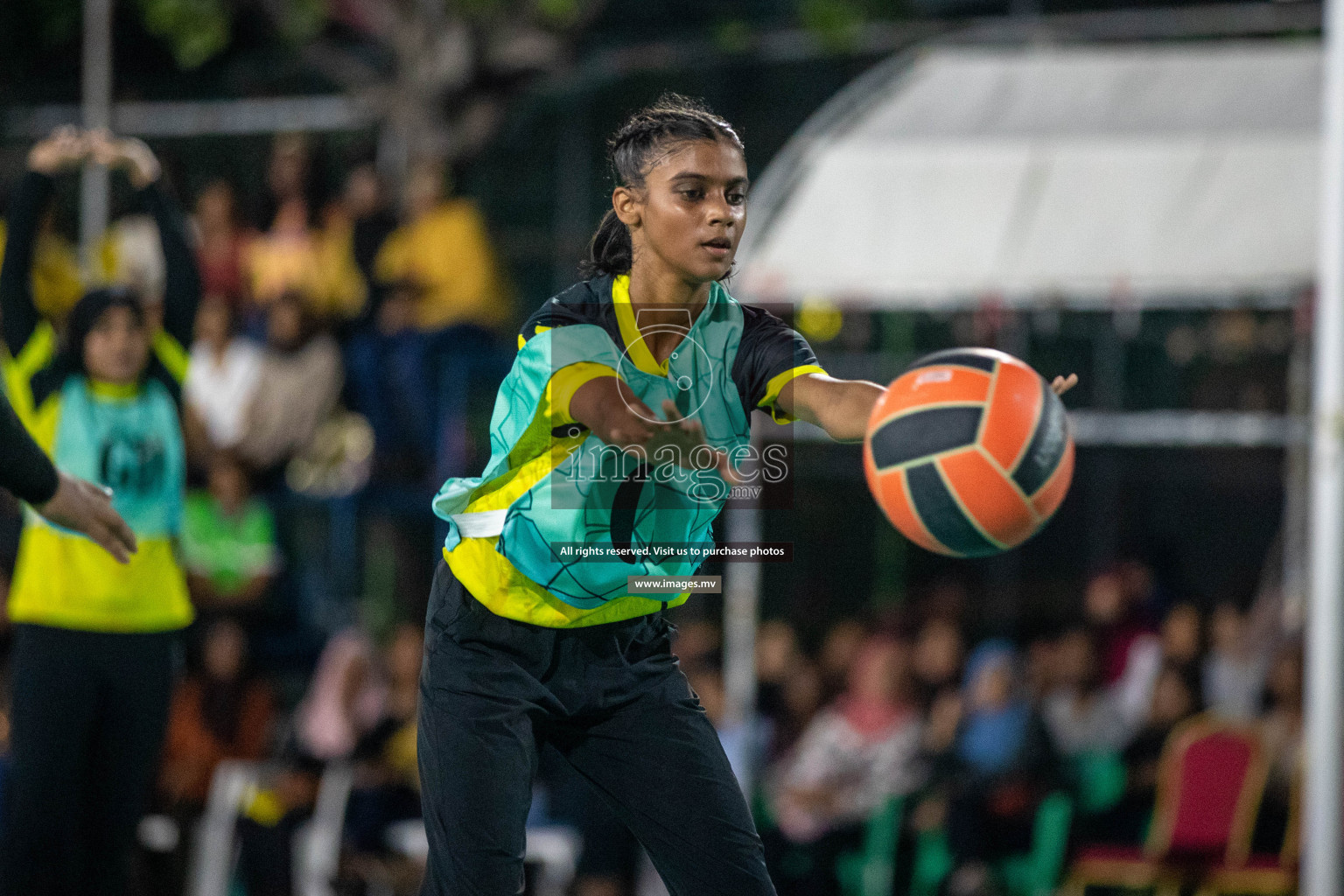 Final of 20th Milo National Netball Tournament 2023, held in Synthetic Netball Court, Male', Maldives on 11th June 2023 Photos: Nausham Waheed/ Images.mv