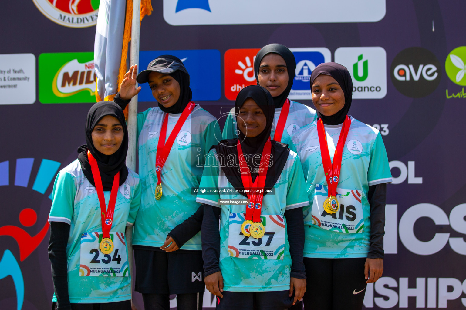 Final Day of Inter School Athletics Championship 2023 was held in Hulhumale' Running Track at Hulhumale', Maldives on Friday, 19th May 2023. Photos: Mohamed Mahfooz Moosa / images.mv