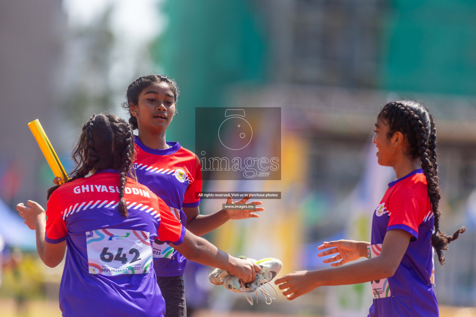 Final Day of Inter School Athletics Championship 2023 was held in Hulhumale' Running Track at Hulhumale', Maldives on Friday, 19th May 2023. Photos: Ismail Thoriq / images.mv