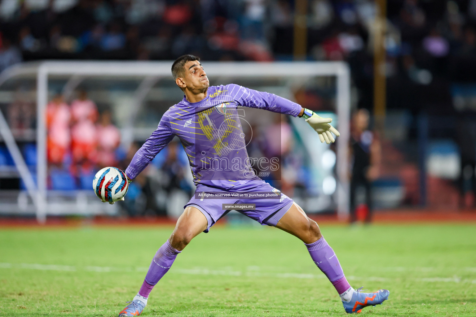 Kuwait vs India in the Final of SAFF Championship 2023 held in Sree Kanteerava Stadium, Bengaluru, India, on Tuesday, 4th July 2023. Photos: Nausham Waheed / images.mv