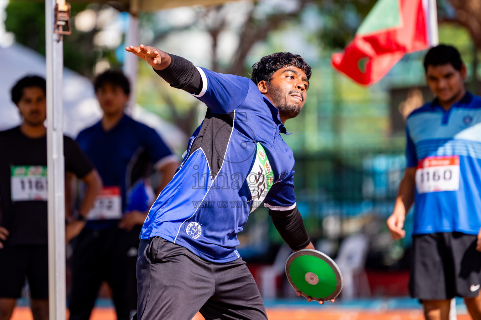 Day 2 of Inter-school Athletics Championship 2025 held in Ekuveni Synthetic Track, Male', Maldives on Tuesday, 07th October 2025. Photos by: Nausham Waheed / Images.mv