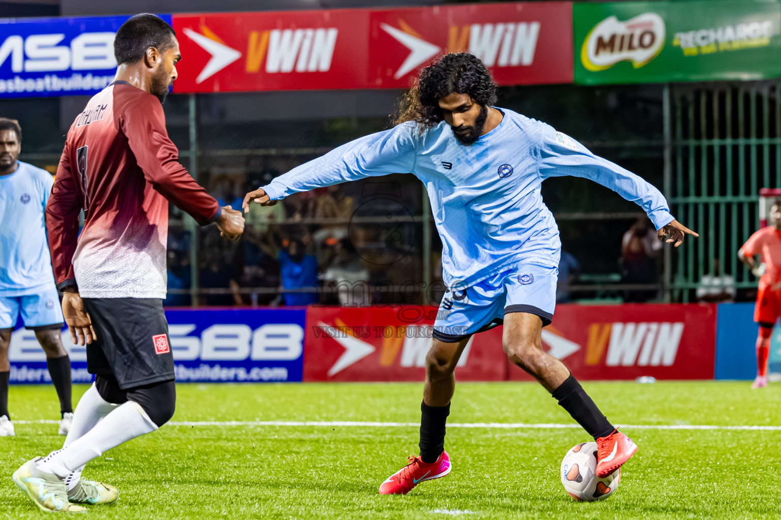 Team MCC vs PEMA in Day 9 of Club Maldives Cup Classic 2025 was held in Rehendi Futsal Ground, Hulhumale', Maldives on Monday, 22nd September 2025. Photos: Nausham Waheed / images.mv