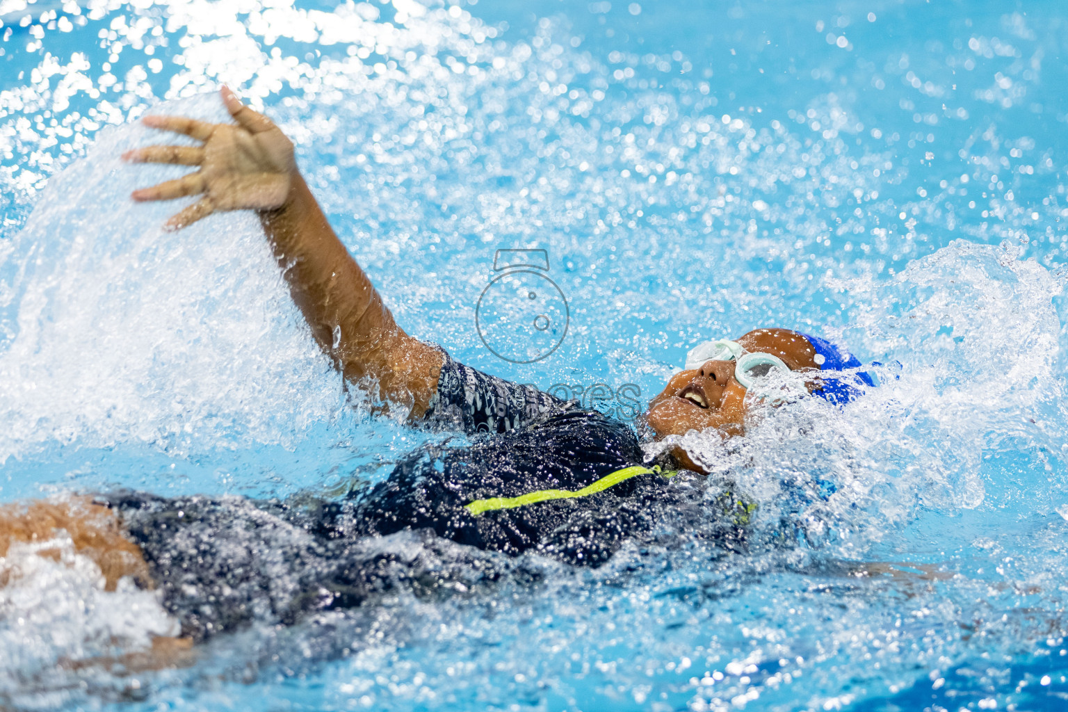 Day 4 of BML 6th National Kids Swimming Kids Festival 2025 held in Hulhumale', Maldives on Thursday, 6th November 2024. Photos: Hassan Simah / images.mv