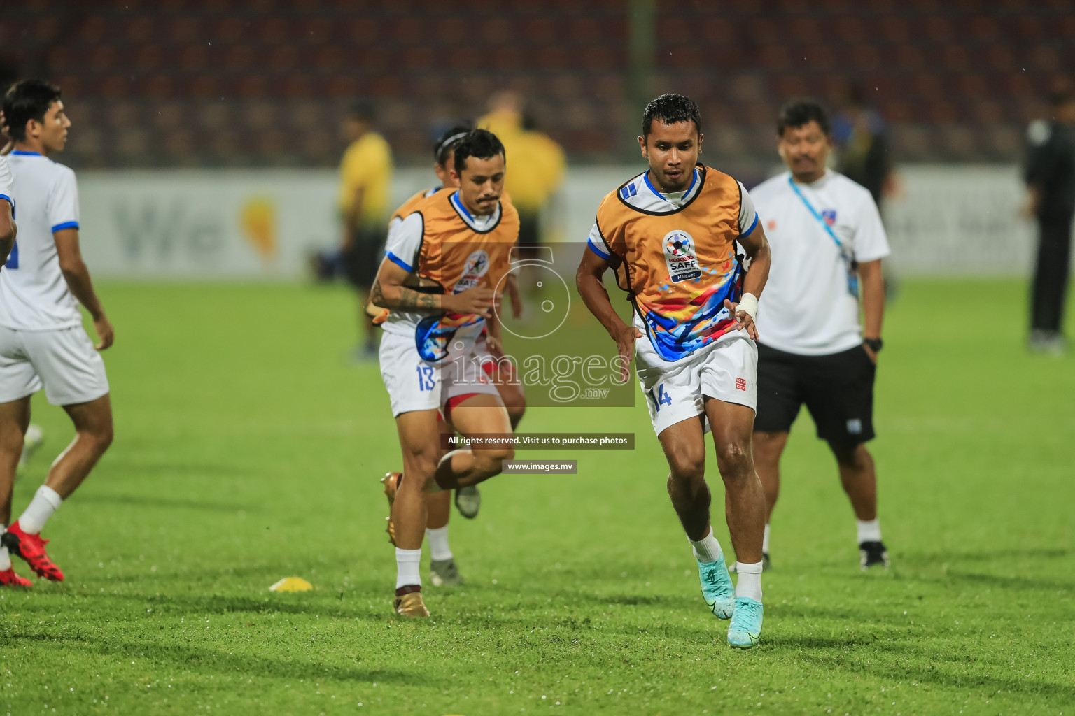 Nepal vs Sri Lanka in SAFF Championship 2021 held on 4th October 2021 in Galolhu National Stadium, Male', Maldives