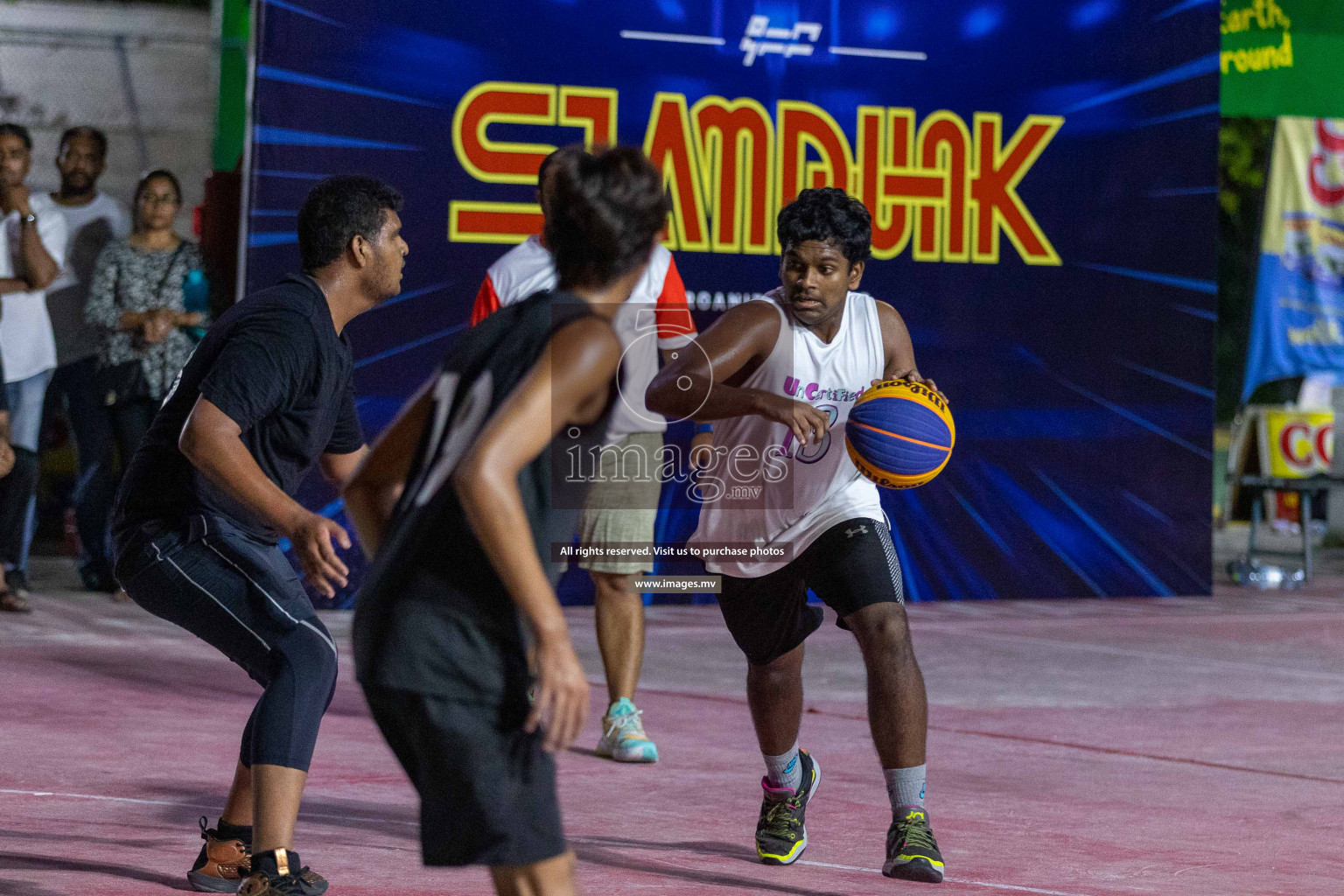 Day4 of Slamdunk by Sosal on 15th April 2023 held in Male'. Photos: Ismail Thoriq / images.mv