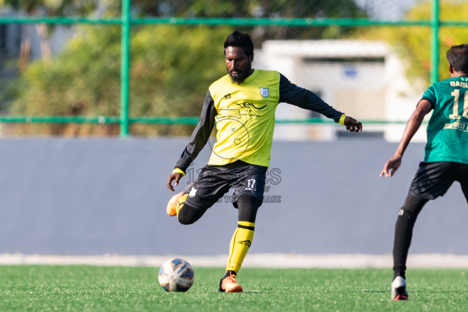 Baburu SC vs Kanmathi Juniors from Semi Final of Manadhoo Council Cup 2024 in N Manadhoo Maldives on Sunday, 25th February 2023. Photos: Nausham Waheed / images.mv