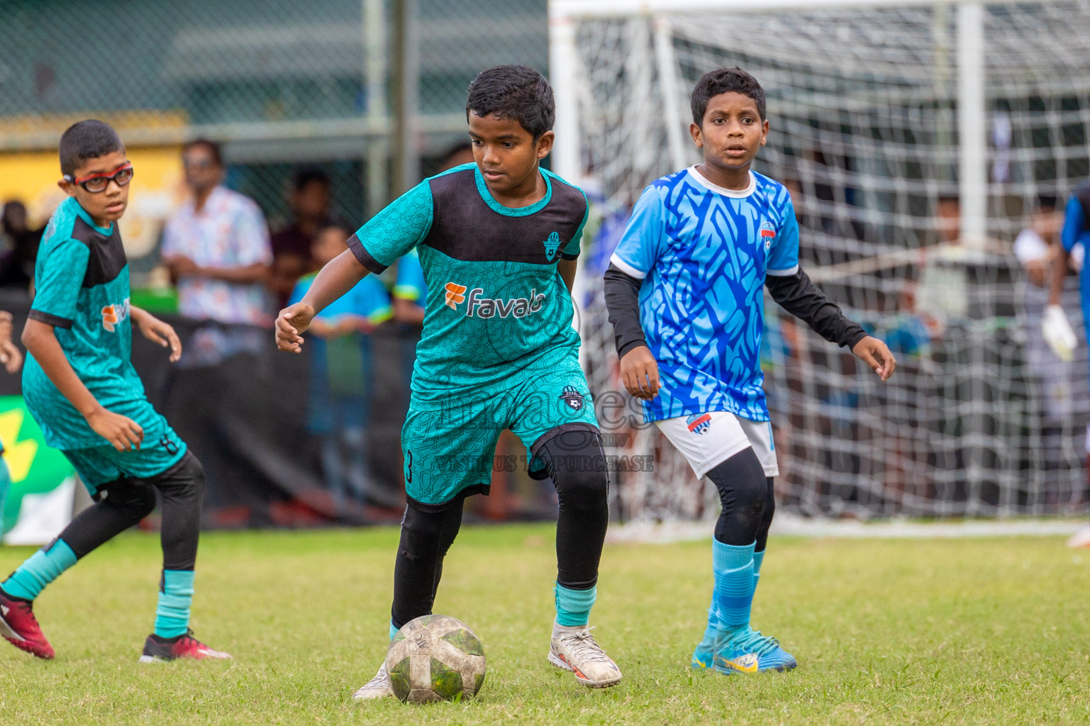 Day 1 of MILO Academy Championship 2024 - U12 was held at Henveiru Grounds in Male', Maldives on Thursday, 4th July 2024. Photos: Shuu Abdul Sattar / images.mv