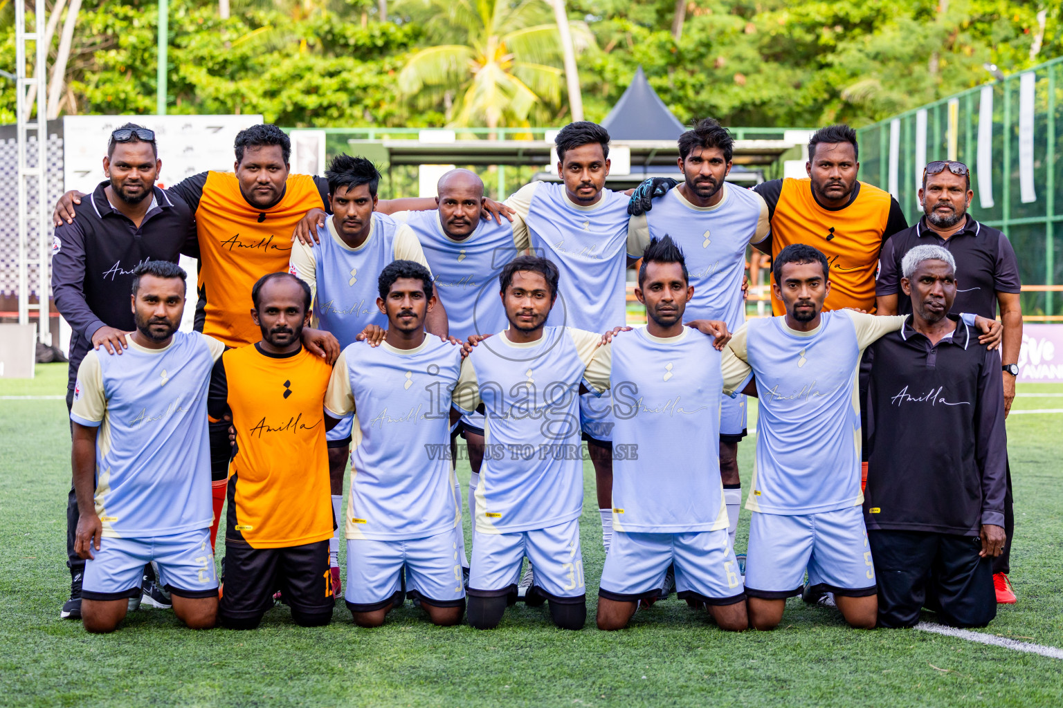 Finolhu vs Amilla in Day 5 of Resort League 2025 (Baa Zone) was held on Monday, 14th July 2025 in Avani+ Fares Maldives Resort, Baa Atoll, Maldives. Photos: Nausham Waheed / images.mv