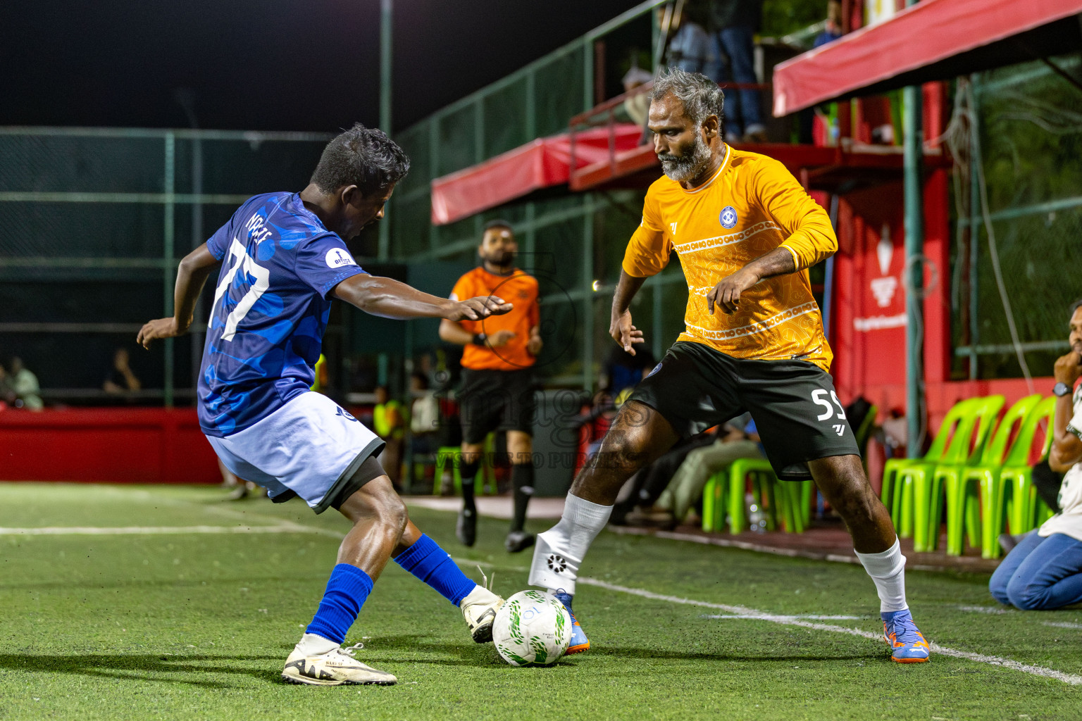 Hulhumale Hospital vs Club Male City in Day 11 of Office League 2025 was held on Saturday, 26th April 2025 in Hulhumale', Maldives. Photos: Mohamed Mahfooz Moosa / images.mv